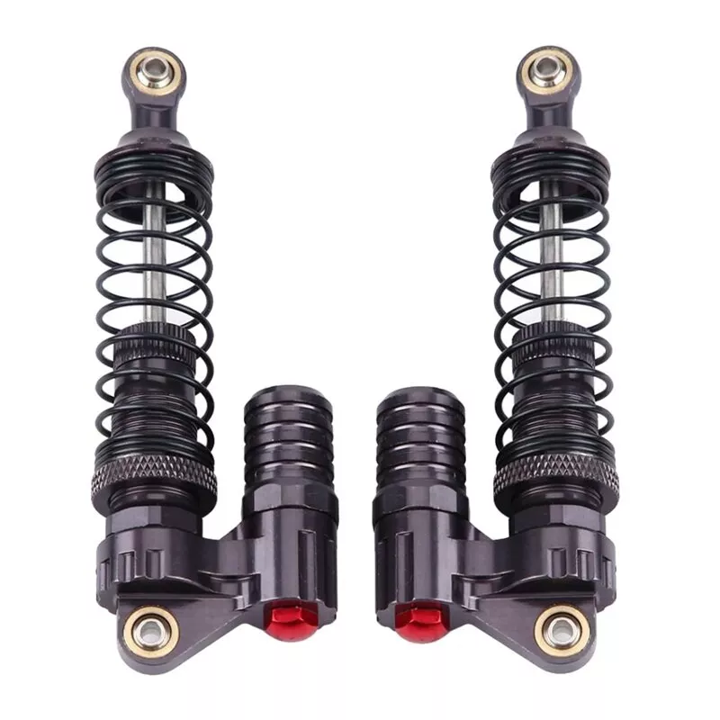 1:10 Rc Crawler Hydraulic Shock Absorber Alloy Rc Shock Damper for 1/10 Axial Scx10 90022 90028 90021 Rc4Wd D90 Brown
