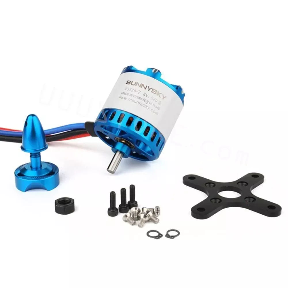 1/2/4PCS SUNNYSKY X3520-III X3530-III - 445KV 560KV 780KV Motore Brushless per RC Quadcopter Aerei Ad Ala Fissa UAV Aereo