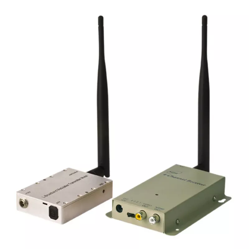 1.2G 4W 4000mW VTX - PAL/NTSC Беспроводной AV FPV передатчик Комбинированный приемник 2-3 км для RC FPV Drone