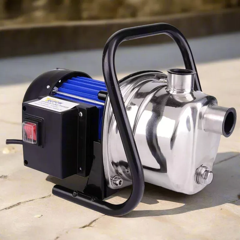 1.6 HP Shallow Well Jet Pump – TP3020 Stainless Steel, 1200W, 3500L/h, 66 PSI for Irrigation & Pools TP3020