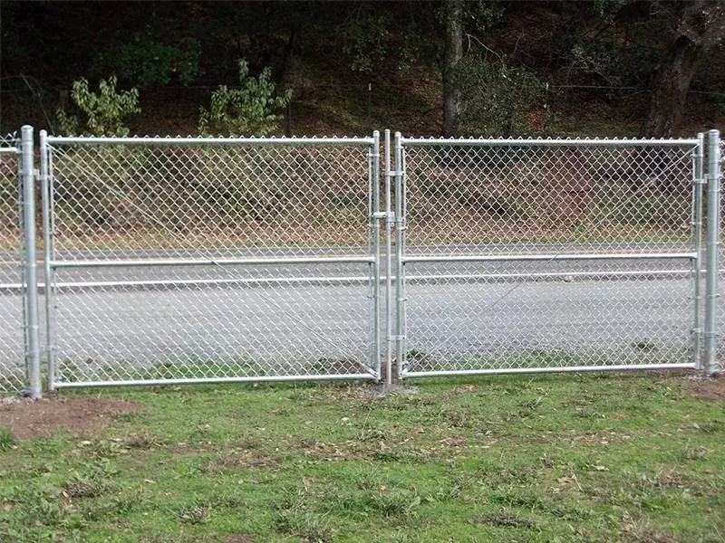 10 × 5 ft Galvanized Steel Fence Gate – Heavy-Duty ⅛″ Wire, 2″ Mesh, Includes Hinges & Latch 4295264
