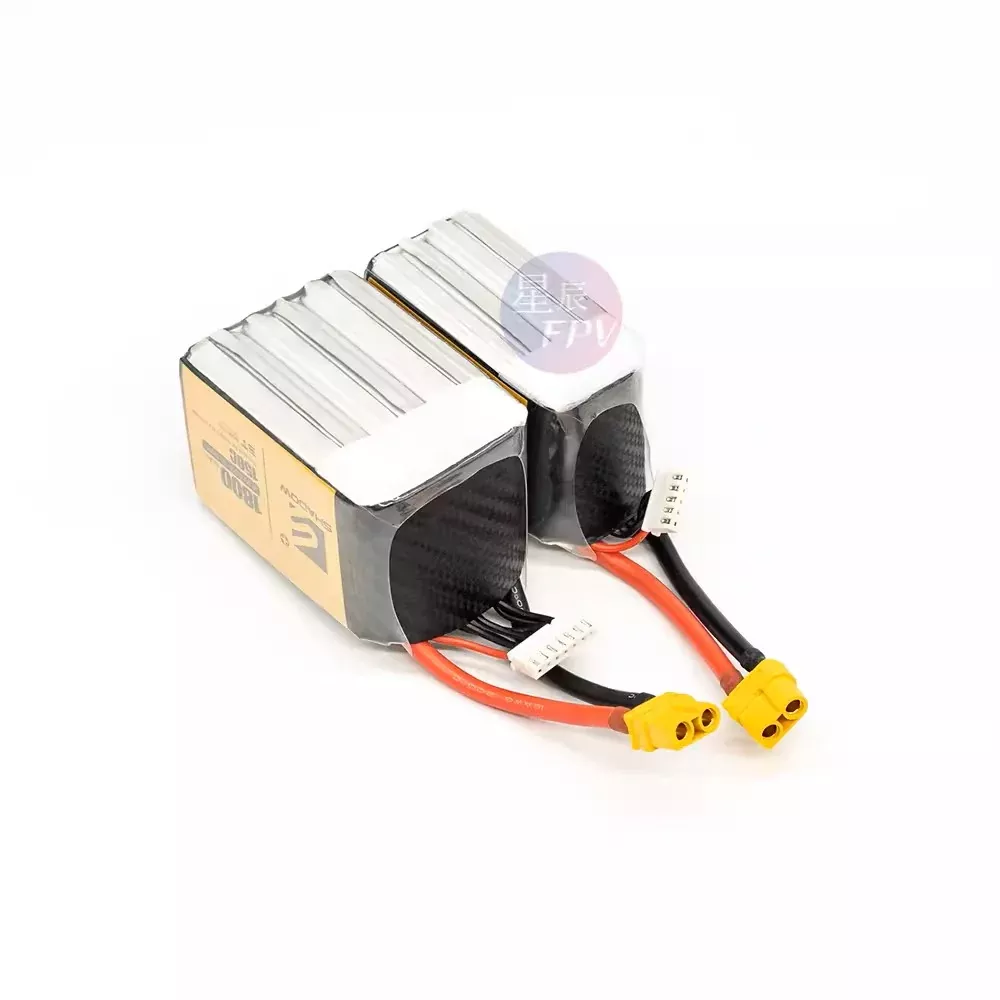 섀도우 1800mAh 150C 4S 14.8V 6S 22.2V, FPV 드론용 XT60 12AWG Lipo 배터리 포함