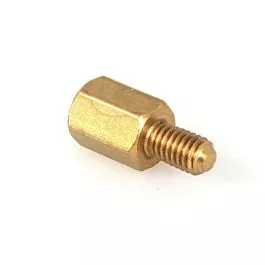 #6-32 Brass Motherboard Standoffs for ATX Computer Case 30-Pack