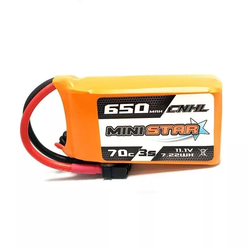 미니 쿼드 FPV 드론 쿼드콥터 헬리콥터 비행기용 FPV - 70C Ministar 시리즈 XT30용 3PCS CNHL 11.1V 650mAh Lipo 3S 배터리