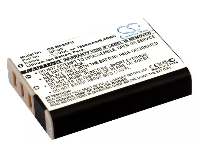 Fujifilm FinePix F30,FinePix F31fd,X100T,X100S,X100,X70,X30,XF10,X-S1 Camera Replacement Battery