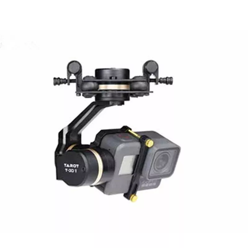 업그레이드 된 타로 TL3T01 3 축 GOPRO 3DIII 금속 브러시리스 짐벌 PTZ 카메라 용 내장 서보 GOPRO 4 3+ Gopro3 FPV 사진
