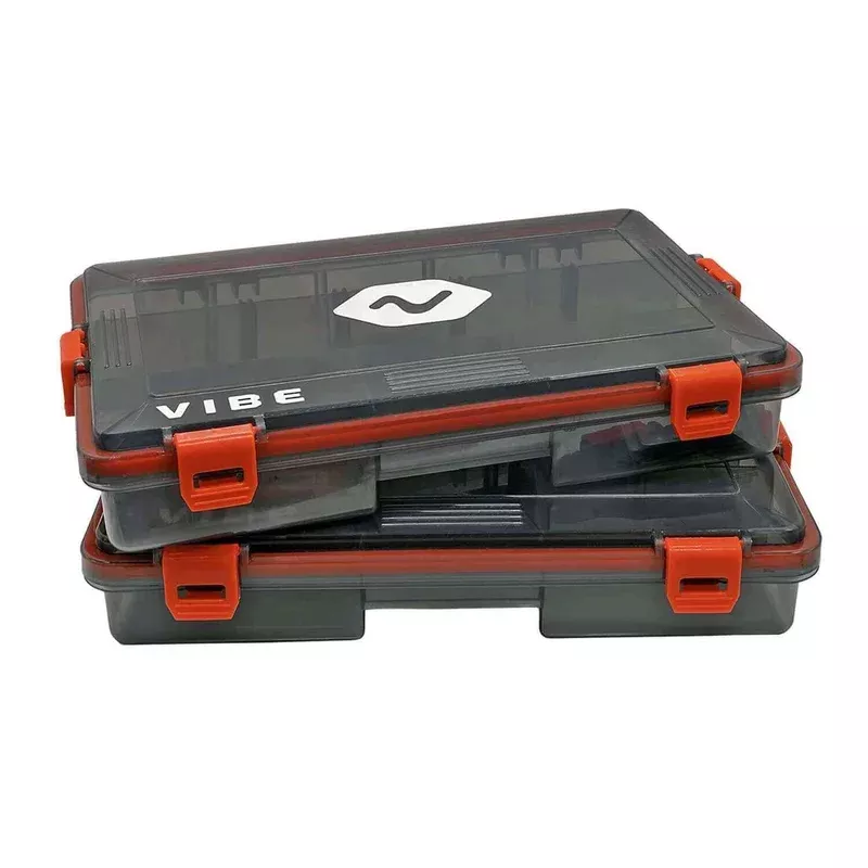 Vibe Kayaks | Waterproof 4-Clasp Tackle Tray (2 Pack)