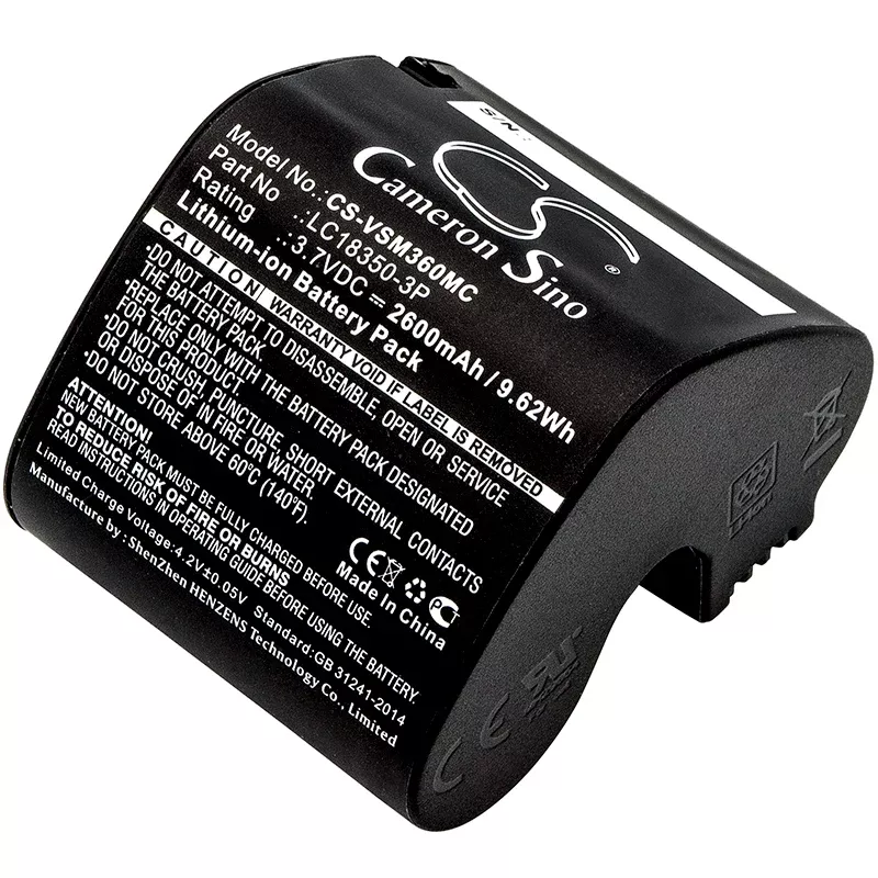 VSN Mobil V.360°,V.360 HD Camera Replacement Battery